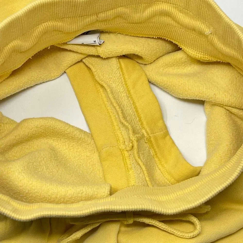 Nike Phoenix Fleece High Rise Shorts FD1409-795 Yellow Gold Women’s Size Medium